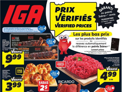 IGA Extra Flyer Thumbnail