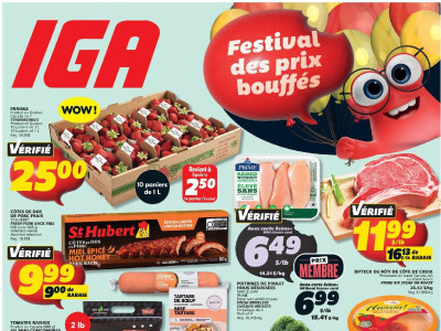 IGA Extra quebec Flyer
