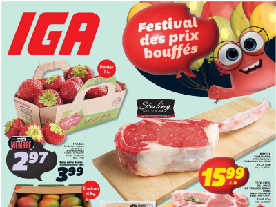 Thumbnail - IGA Extra quebec Flyer