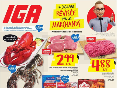 IGA Extra quebec Flyer