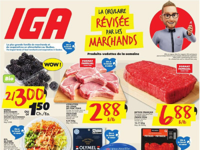 IGA Extra quebec Flyer