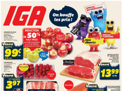 Thumbnail - IGA Extra quebec Flyer