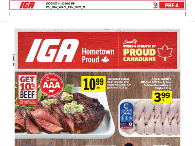 IGA Extra Flyer Thumbnail