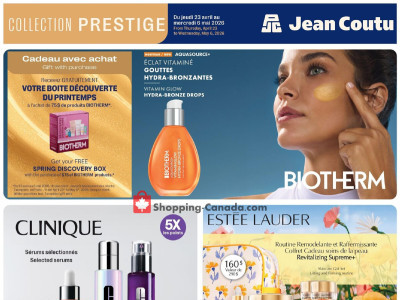Jean Coutu Pharmacy Flyer Thumbnail, valid: Thursday April 23, 2026 - Wednesday May 6, 2026