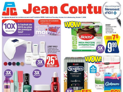 Thumbnail - Jean Coutu Pharmacy flyer Flyer