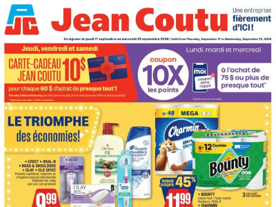 Jean Coutu Pharmacy Flyer Thumbnail