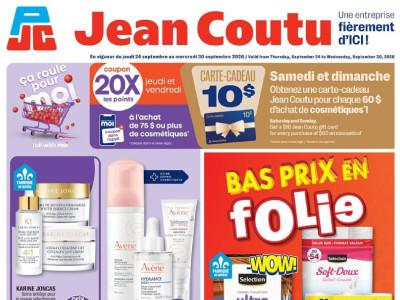 Thumbnail - Jean Coutu Pharmacy flyer Flyer