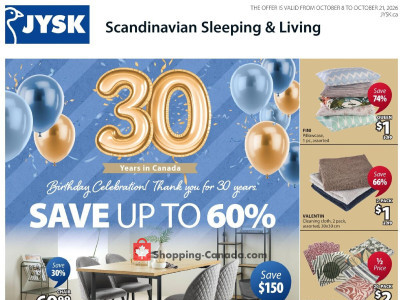 JYSK EN Flyer