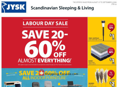 JYSK ENG Flyer
