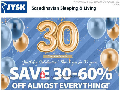 Thumbnail - JYSK English Flyer