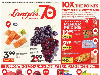 Longo’s Zone 1 Flyer