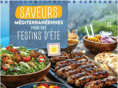 Marché Adonis Cahier BBQ Flyer