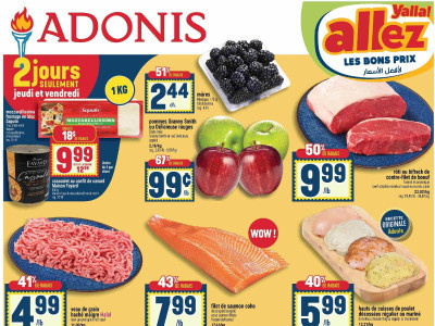 Marché Adonis Circulaire hebdomadaire Flyer