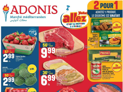 Marché Adonis Circulaire hebdomadaire Flyer