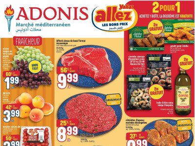 Marché Adonis Circulaire hebdomadaire Flyer