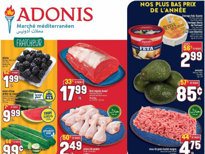 Marché Adonis Circulaire hebdomadaire Flyer