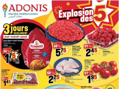 Marché Adonis Flyer Thumbnail