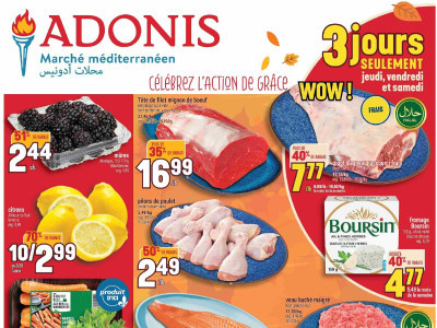 Thumbnail - Marché Adonis Circulaire hebdomadaire Flyer