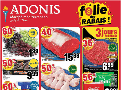 Marché Adonis Circulaire hebdomadaire Flyer
