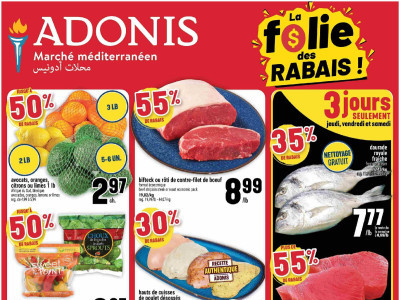 Thumbnail - Marché Adonis Circulaire hebdomadaire Flyer
