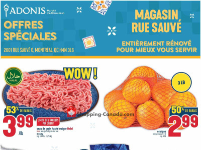 Marché Adonis Flyer Thumbnail
