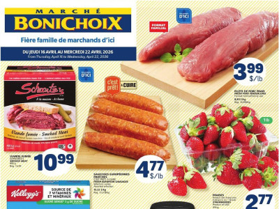 Marche Bonichoix flyer Flyer