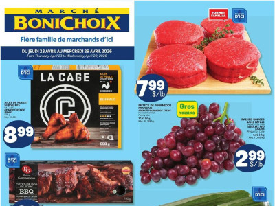 Marche Bonichoix Flyer Thumbnail