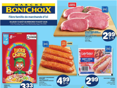 Marche Bonichoix Flyer Thumbnail