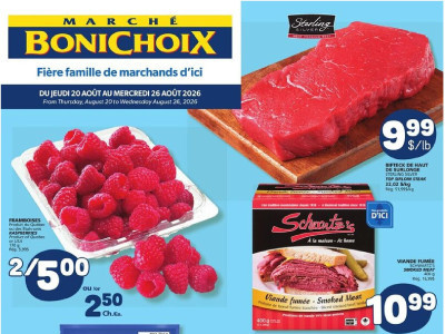 Thumbnail - Marche Bonichoix flyer Flyer