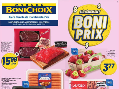 Thumbnail - Marche Bonichoix flyer Flyer