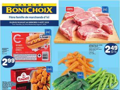 Marche Bonichoix Flyer Thumbnail valid from Thursday July 30, 2026 to Wednesday August 5, 2026