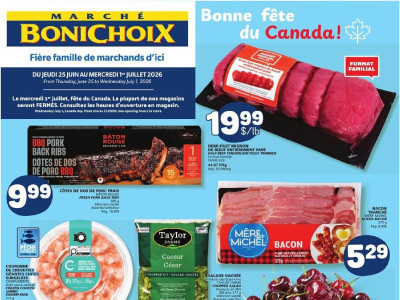 Marche Bonichoix flyer Flyer