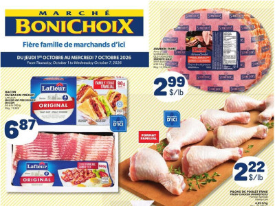 Thumbnail - Marche Bonichoix flyer Flyer