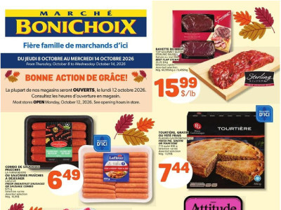 Marche Bonichoix flyer Flyer