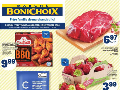 Marche Bonichoix Flyer Thumbnail