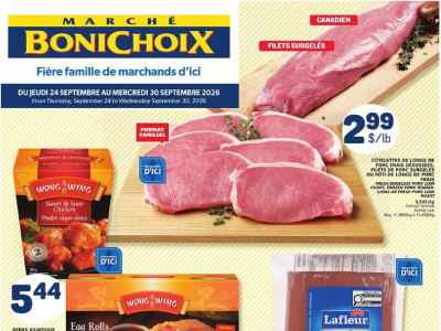 Thumbnail - Marche Bonichoix flyer Flyer