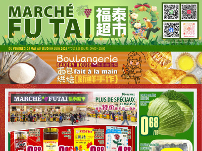 Marché Fu Tai Flyer Thumbnail valid from Friday May 29, 2026 to Thursday June 4, 2026