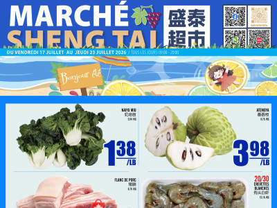 Marché Shengtai Flyer