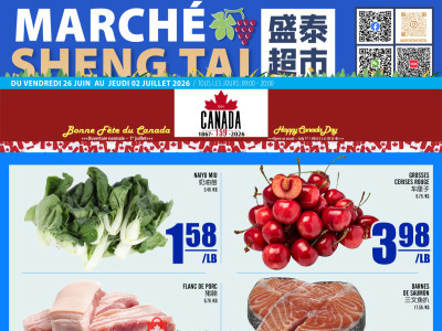 Marché Shengtai Flyer Thumbnail