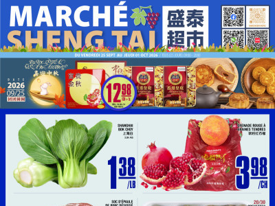 Marché Shengtai Flyer Thumbnail