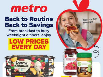 Metro Back To School Digital Specialty Flyer Flyer