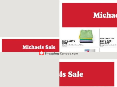 Michaels CAN Flyer