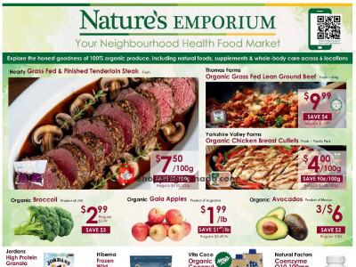 Nature's Emporium Flyer Thumbnail
