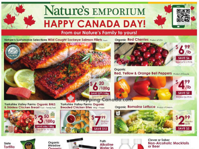 Thumbnail - Nature's Emporium storespecials Flyer
