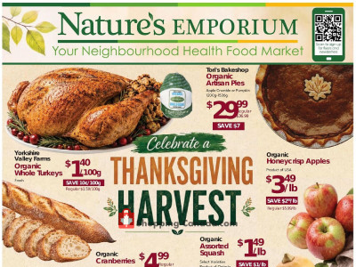 Nature's Emporium storespecials Flyer