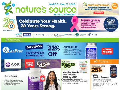 Nature's Source NS Flyer