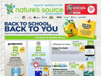 Nature's Source Flyer Thumbnail