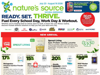 Thumbnail - Nature's Source NS Flyer