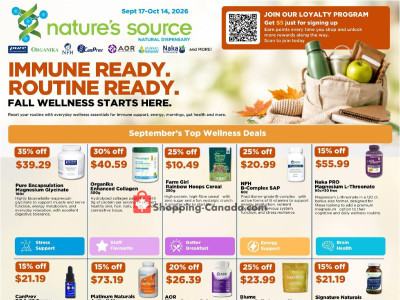 Nature's Source NS Flyer