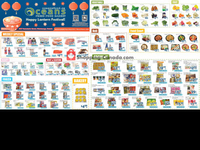 Oceans Fresh Food Market Flyer